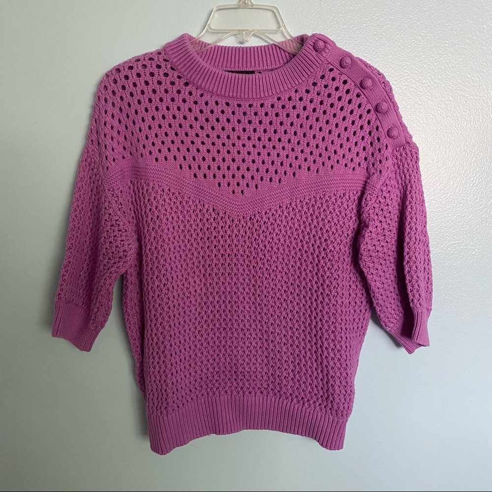 J. Crew orchid sweater